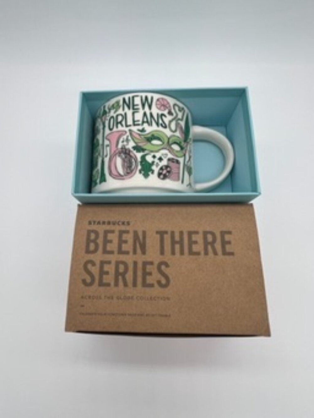 Starbucks New Orleans Been There Series Ceramic Coffee Mug 14 oz NIB Boxed Tag